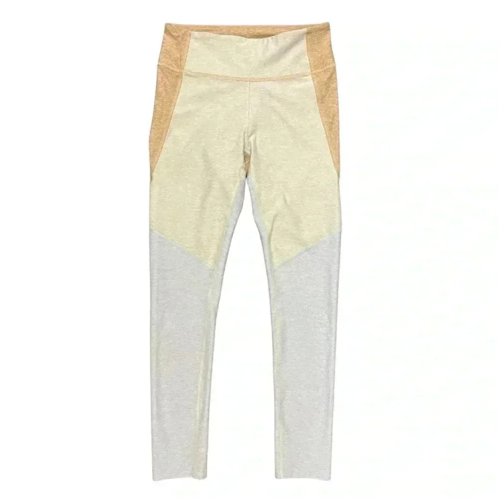 Outdoor Voices Size Small 7/8 Dipped Legging Oatmeal Desert Cloud Yoga Workout